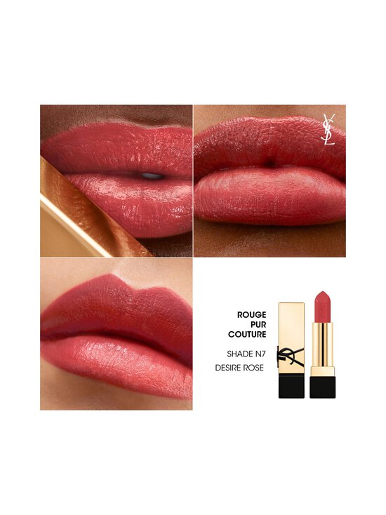Yves Saint Laurent - Rouge Pur Couture Lipstick -huulipuna - N7 - photo 3 Yves Saint Laurent - Rouge Pur Couture Lipstick -huulipuna - N7 | Stockmann - photo 3