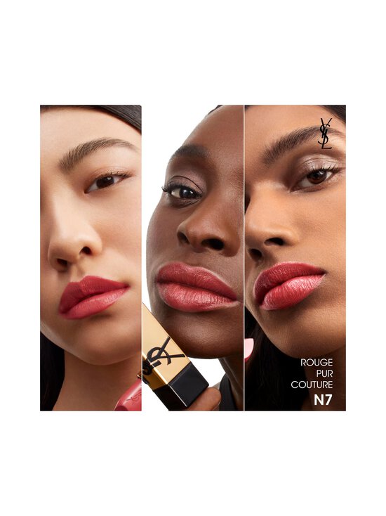 Yves Saint Laurent - Rouge Pur Couture Lipstick -huulipuna - N7 - photo 4 Yves Saint Laurent - Rouge Pur Couture Lipstick -huulipuna - N7 | Stockmann - photo 4
