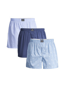 Polo Ralph Lauren - Bokserid Open Boxer, 3 paari - 049 3PK BLUWHT ST/LTNVY/CHM BL AOP | Stockmann