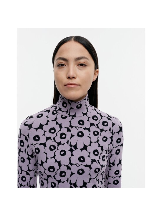 Marimekko - Jäkälä Unikko -paita - 490 LILAC, BLACK | Stockmann - photo 5