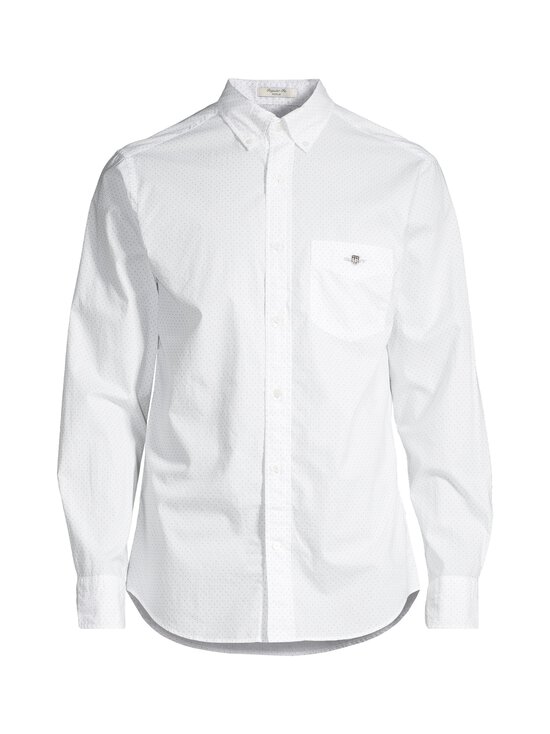 GANT - Micro Dot Regular Fit -kauluspaita - 110 WHITE | Stockmann - photo 1
