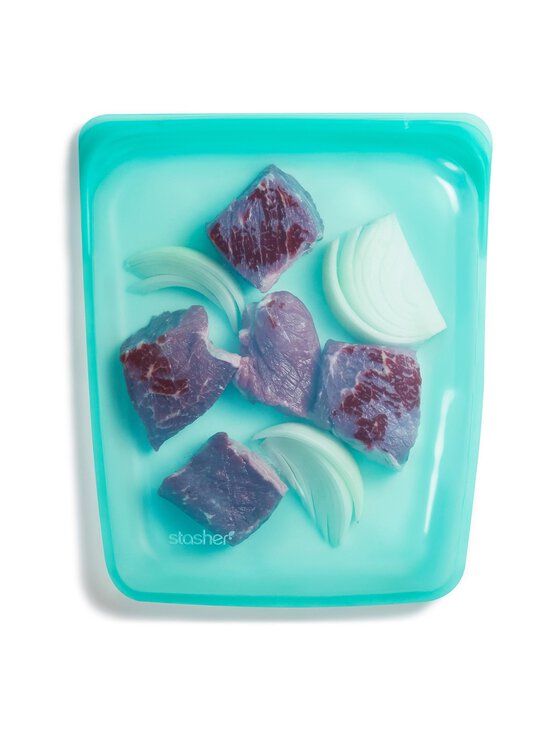Stasher - Half Gallon Storage Bag uzglabāšanas soma 1,92 l - BLUE AQUA | Stockmann - photo 2