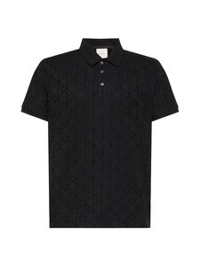 Calvin Klein Menswear - Polosärk Mercerized Emblem Jacquard - UB1 BLACK | Stockmann