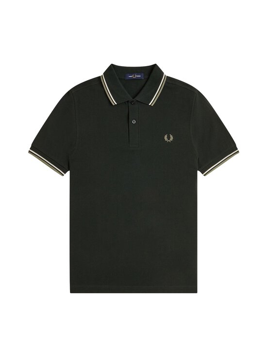 Fred Perry - Twin Tipped Slim Fit -pikeepaita - Y65 NGHGRN/LECR/OLMN - photo 1 Fred Perry - Twin Tipped Slim Fit -pikeepaita - Y65 NGHGRN/LECR/OLMN | Stockmann - photo 1
