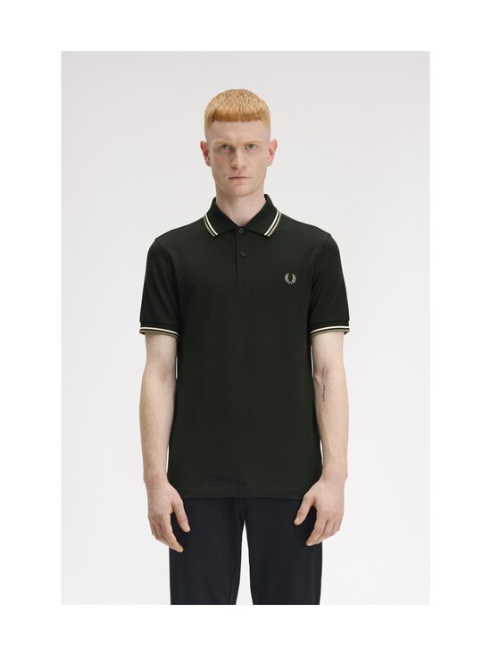 Fred Perry - Twin Tipped Slim Fit -pikeepaita - Y65 NGHGRN/LECR/OLMN - photo 3 Fred Perry - Twin Tipped Slim Fit -pikeepaita - Y65 NGHGRN/LECR/OLMN | Stockmann - photo 3