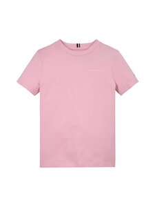 Tommy Hilfiger - Mini logo T-krekls - TPF PINK SUGAR Tommy Hilfiger - Mini logo T-krekls - TPF PINK SUGAR | Stockmann