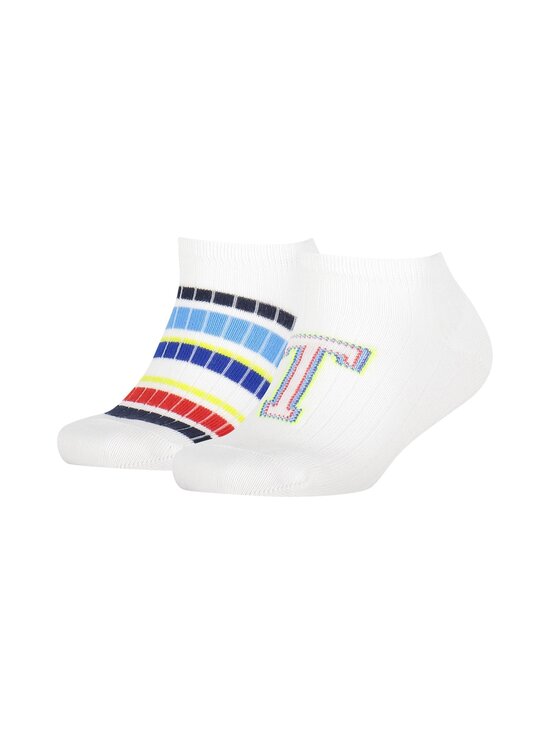 Tommy Hilfiger - RIB MULTICOLOR Socks 2-pack - 001 WHITE - photo 1 Tommy Hilfiger - RIB MULTICOLOR Socks 2-pack - 001 WHITE | Stockmann - photo 1