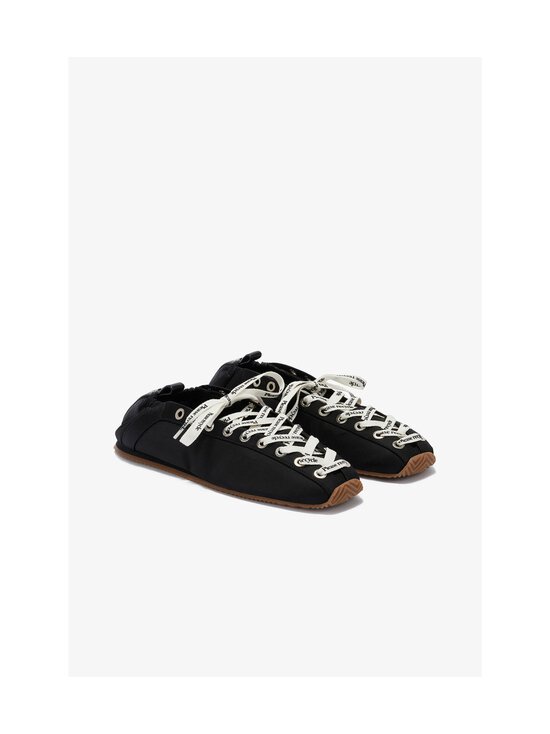 Ganni - Lace Up Sporty -ballerinat - 099 BLACK | Stockmann - photo 2