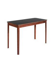 Skovby Möbelfabrik - #131-työpöytä - MUSTA,PÄHKINÄ | Stockmann