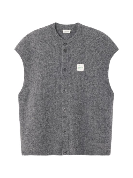 American Vintage - Kootud vest Vitow - STEEL MELANGE | Stockmann - photo 1