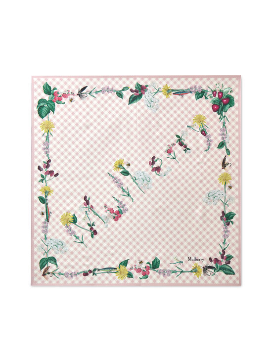 Mulberry - River Side Floral -silkkihuivi - J002 BLOSSOM PINK | Stockmann - photo 1