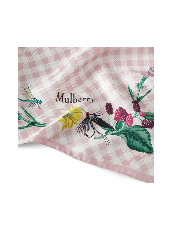 Mulberry - River Side Floral -silkkihuivi - J002 BLOSSOM PINK | Stockmann - photo 2