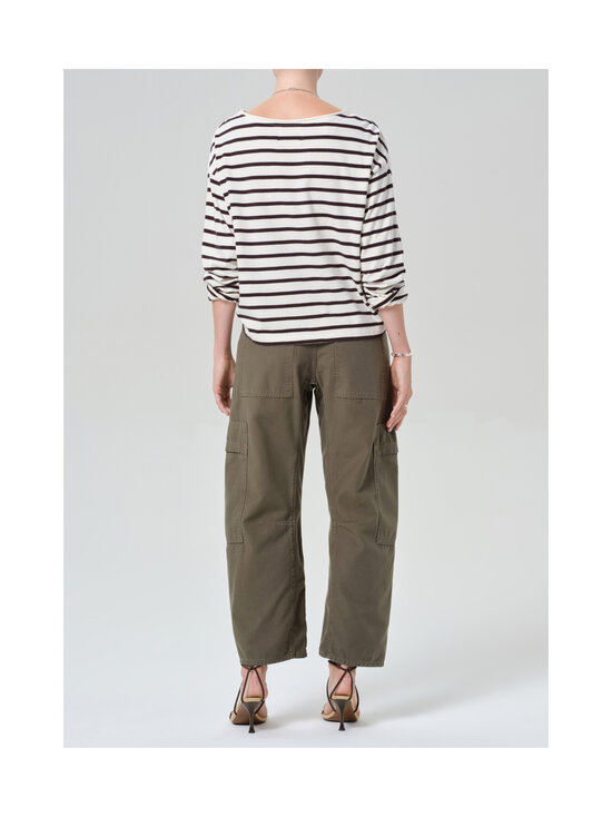 Citizens of Humanity - Marcelle Low Slung Easy Cargo bikses ar augšstilbu kabatām - DGWOD DOGWOOD (DK GREEN) | Stockmann - photo 5