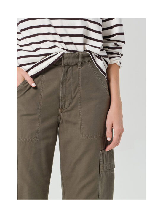 Citizens of Humanity - Marcelle Low Slung Easy Cargo bikses ar augšstilbu kabatām - DGWOD DOGWOOD (DK GREEN) | Stockmann - photo 8
