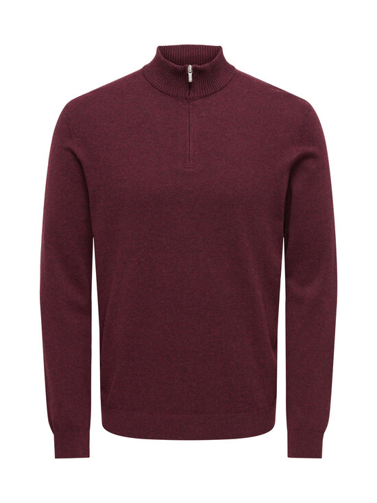 Only & Sons - Kudum OnsLoui Half Zip - PORT ROYALE DETAIL:MELANGE | Stockmann - photo 1