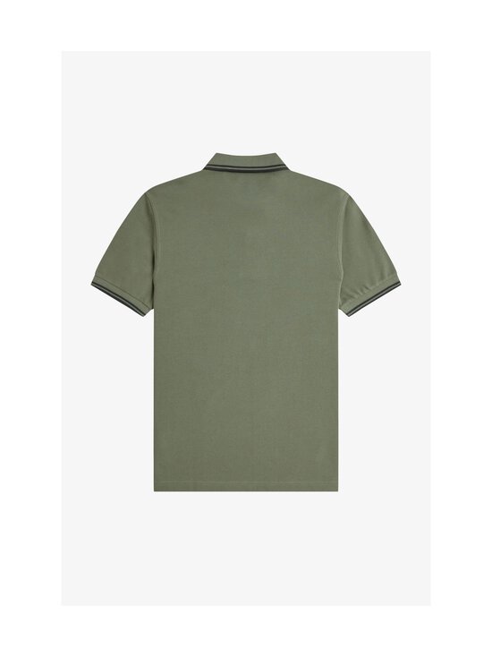Fred Perry - Twin Tipped Slim -pikeepaita - Z50 LRLWRTHGREEN/BLK - photo 2 Fred Perry - Twin Tipped Slim -pikeepaita - Z50 LRLWRTHGREEN/BLK | Stockmann - photo 2