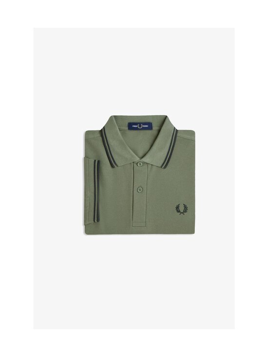 Fred Perry - Twin Tipped Slim -pikeepaita - Z50 LRLWRTHGREEN/BLK - photo 3 Fred Perry - Twin Tipped Slim -pikeepaita - Z50 LRLWRTHGREEN/BLK | Stockmann - photo 3