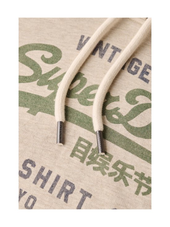 Superdry - Vintage Logo Heritage -huppari - 2BH PELICAN BEIGE MARL - photo 2 Superdry - Vintage Logo Heritage -huppari - 2BH PELICAN BEIGE MARL | Stockmann - photo 2