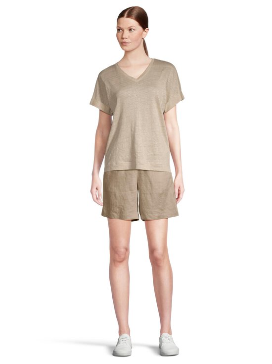 NOOM - Linane pluus Anette V-neck - SAND - photo 2 NOOM - Linane pluus Anette V-neck - SAND | Stockmann - photo 2