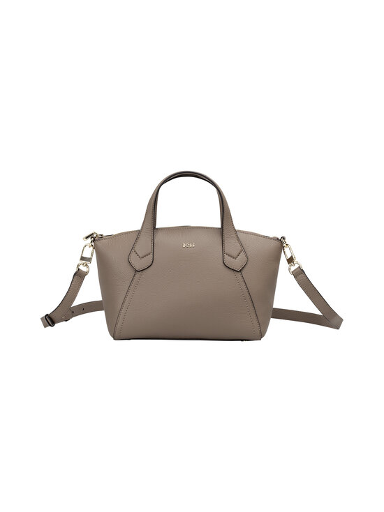 BOSS - Lenah Zip Tote S -laukku - BROWN OVERFLOW | Stockmann - photo 1