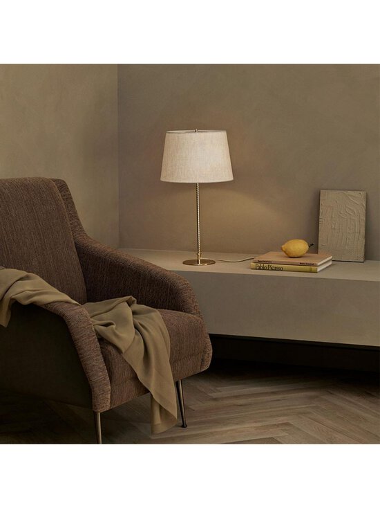 Gubi - Tynell 9205 -pöytävalaisin canvas / messinki - BEIGE | Stockmann - photo 5