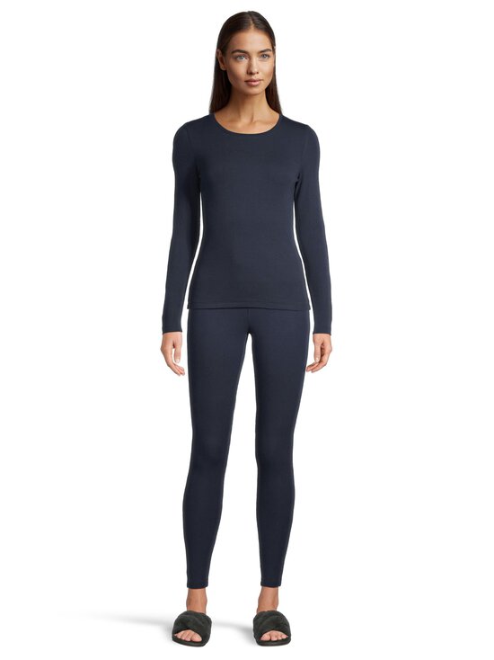 A+more - Nea Ribbed -leggingsit - NAVY - photo 3 A+more - Nea Ribbed -leggingsit - NAVY | Stockmann - photo 3