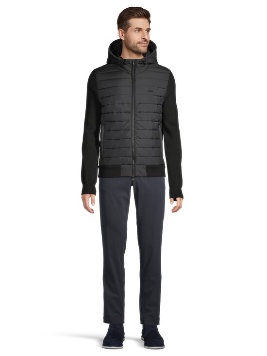 J.Lindeberg - Hübriidjope Thorn Hood Knit - 9999 BLACK | Stockmann - photo 2