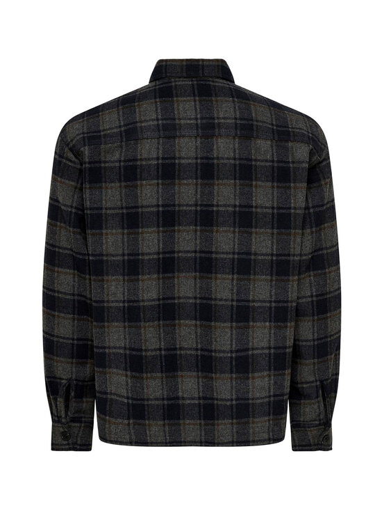 Only & Sons - Särk Onseske Checked Overshirt - DARK NAVY | Stockmann - photo 2