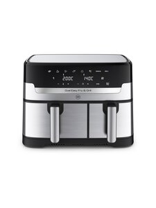 Obh Nordica - Dual Easy Fry & Grill Air Fryer -kiertoilmakeitin, 8.3L - STEEL | Stockmann