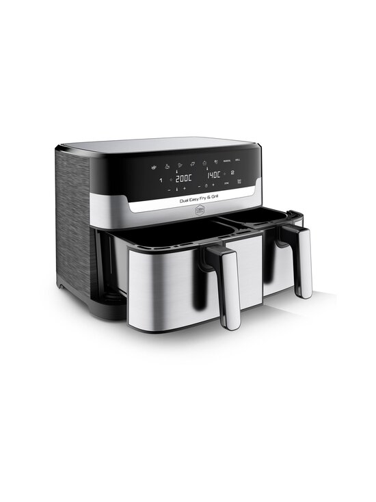 Obh Nordica - Dual Easy Fry & Grill Air Fryer -kiertoilmakeitin, 8.3L - STEEL - photo 4 Obh Nordica - Dual Easy Fry & Grill Air Fryer -kiertoilmakeitin, 8.3L - STEEL | Stockmann - photo 4