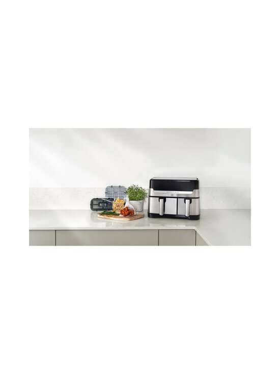Obh Nordica - Dual Easy Fry & Grill Air Fryer -kiertoilmakeitin, 8.3L - STEEL - photo 6 Obh Nordica - Dual Easy Fry & Grill Air Fryer -kiertoilmakeitin, 8.3L - STEEL | Stockmann - photo 6