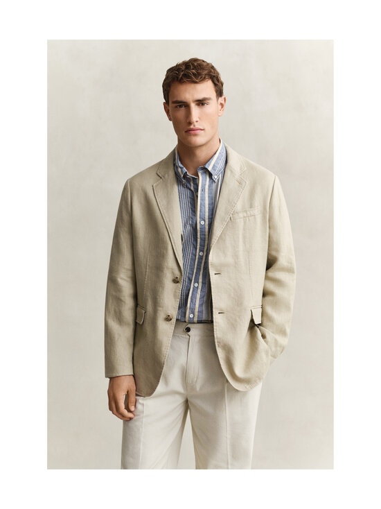 GANT - Garment Dyed lina žakete - 200 OAT BEIGE | Stockmann - photo 2