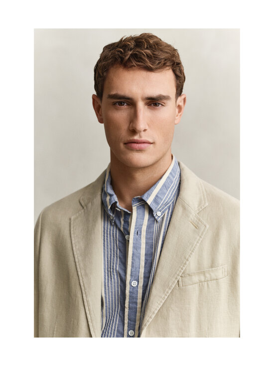 GANT - Garment Dyed lina žakete - 200 OAT BEIGE | Stockmann - photo 4