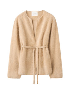 Soft Goat - Harjattu neuletakki - 12073 CAMEL | Stockmann