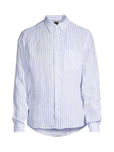 BOSS - Liam Striped -kauluspaita - 450 LIGHT/PASTEL BLUE | Stockmann
