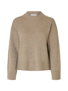Selected - SlfCille Cashmere Blend O-Neck -neulepusero - IRISH CREAM Selected - SlfCille Cashmere Blend O-Neck -neulepusero - IRISH CREAM | Stockmann