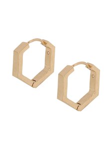 Allsaints - Hexagon Huggie -korvakorut - WARM BRASS | Stockmann