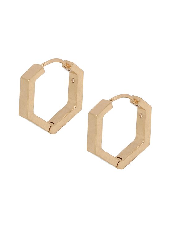 Allsaints - Hexagon Huggie -korvakorut - WARM BRASS | Stockmann - photo 1