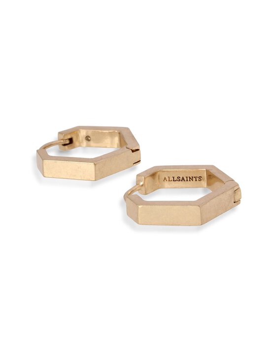Allsaints - Hexagon Huggie -korvakorut - WARM BRASS | Stockmann - photo 2