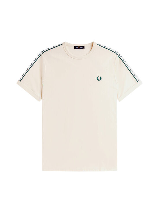 Fred Perry - Contrast Tape Ringer t-paita - ECRU | Stockmann - photo 1
