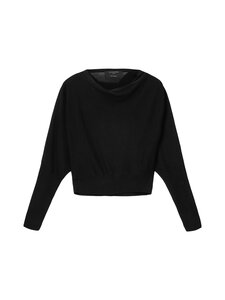 Allsaints - Ridley Cropped -neule - BLACK | Stockmann