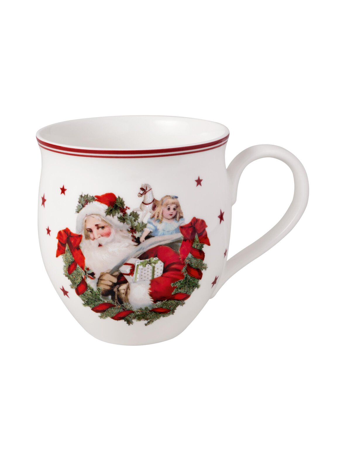 Villeroy & Boch Santa claus -posliinimuki 0,47 l