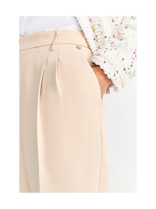 rich & royal - Cropped Wide Leg Pleated bikses - CAFFEE LATTE 223 | Stockmann - photo 5