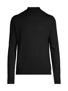 ESSENTIALS by Stockmann - Evan-merinoneulepaita - BLACK 99072 | Stockmann