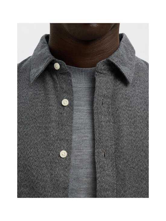 Selected - SlhRegNoah Brushed -paita - GRAY FLANNEL DETAIL:TWISTED - BLACK - photo 6 Selected - SlhRegNoah Brushed -paita - GRAY FLANNEL DETAIL:TWISTED - BLACK | Stockmann - photo 6