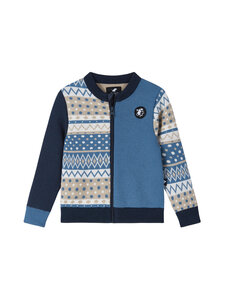 Reima - Muumi Idelar adīta vilnas jaka - 67A1 BLUE OCEAN | Stockmann