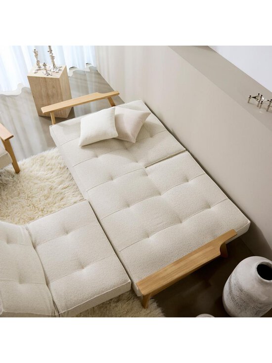 Innovation Living - Splitback Frej -vuodesohva Taura-kangas 357 luonnonvalkoinen / tammi - BEIGE | Stockmann - photo 12