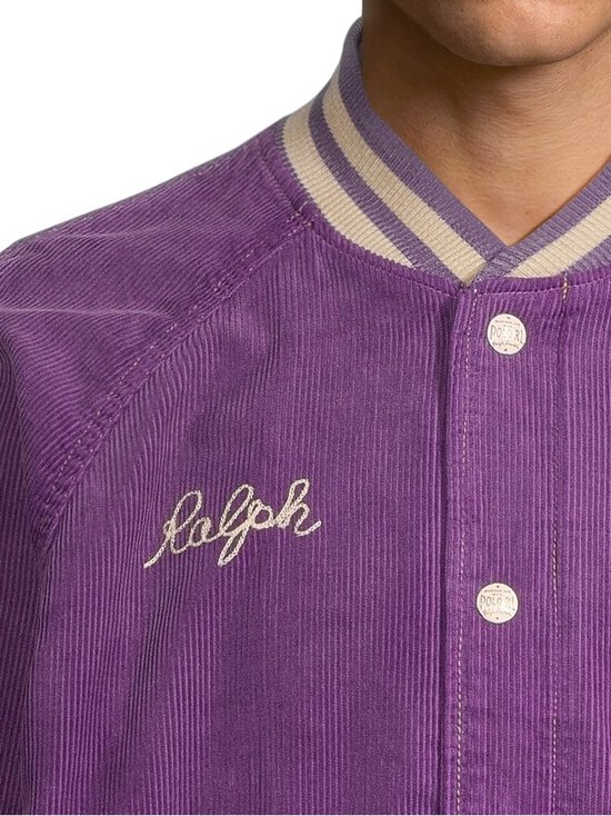 Polo Ralph Lauren - Korduroja bomberjaka - 001 NEW VIOLET WASHED | Stockmann - photo 4