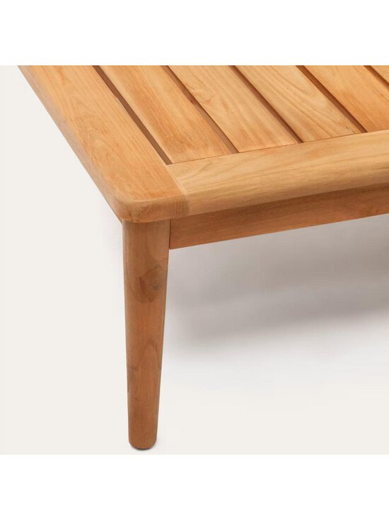 Kave Home - Portitxol-sohvapöytä tiikki 80 x 80 cm - BEIGE | Stockmann - photo 3