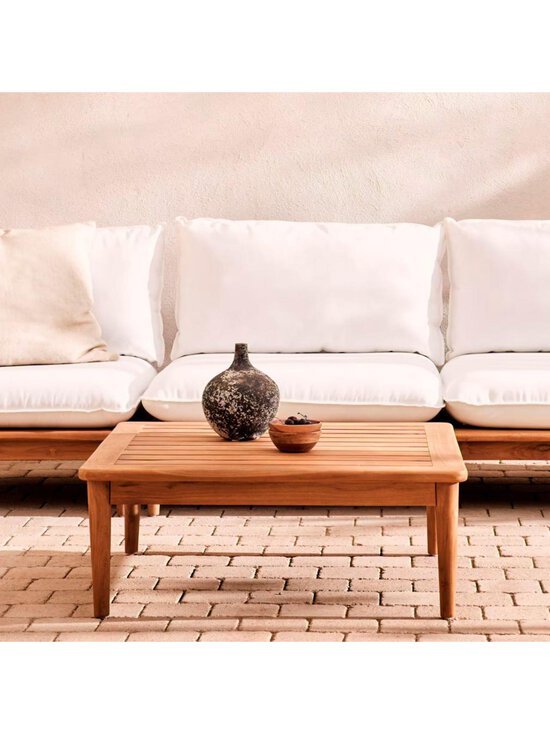 Kave Home - Portitxol-sohvapöytä tiikki 80 x 80 cm - BEIGE | Stockmann - photo 8